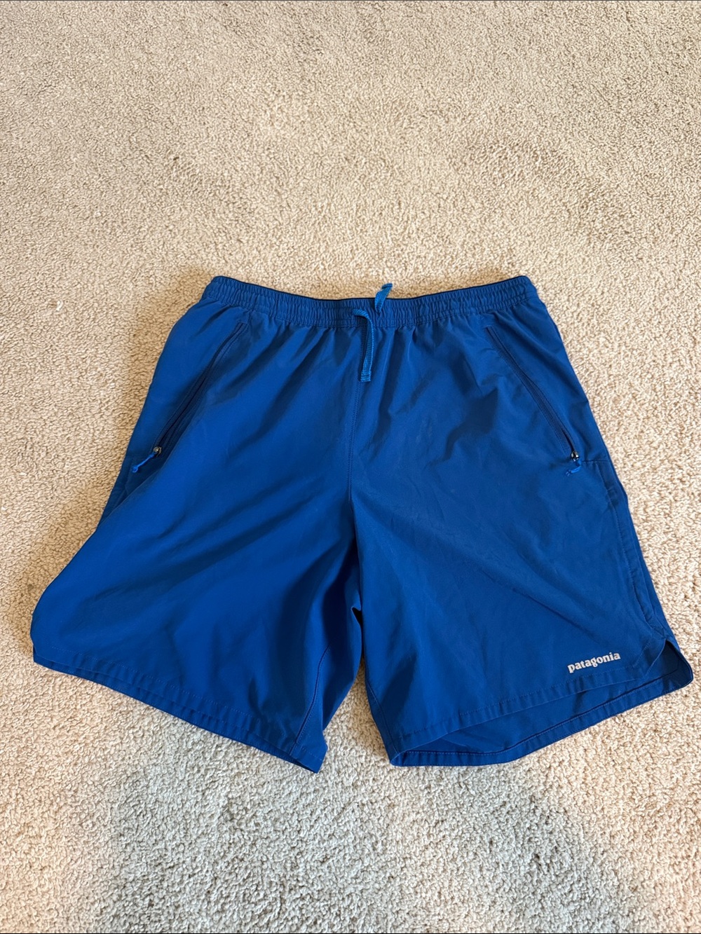 Patagonia Men's Royal Blue Hybrid Shorts